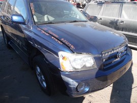 2003 Toyota Highlander Navy Blue 3.0L AT 2WD #Z22750